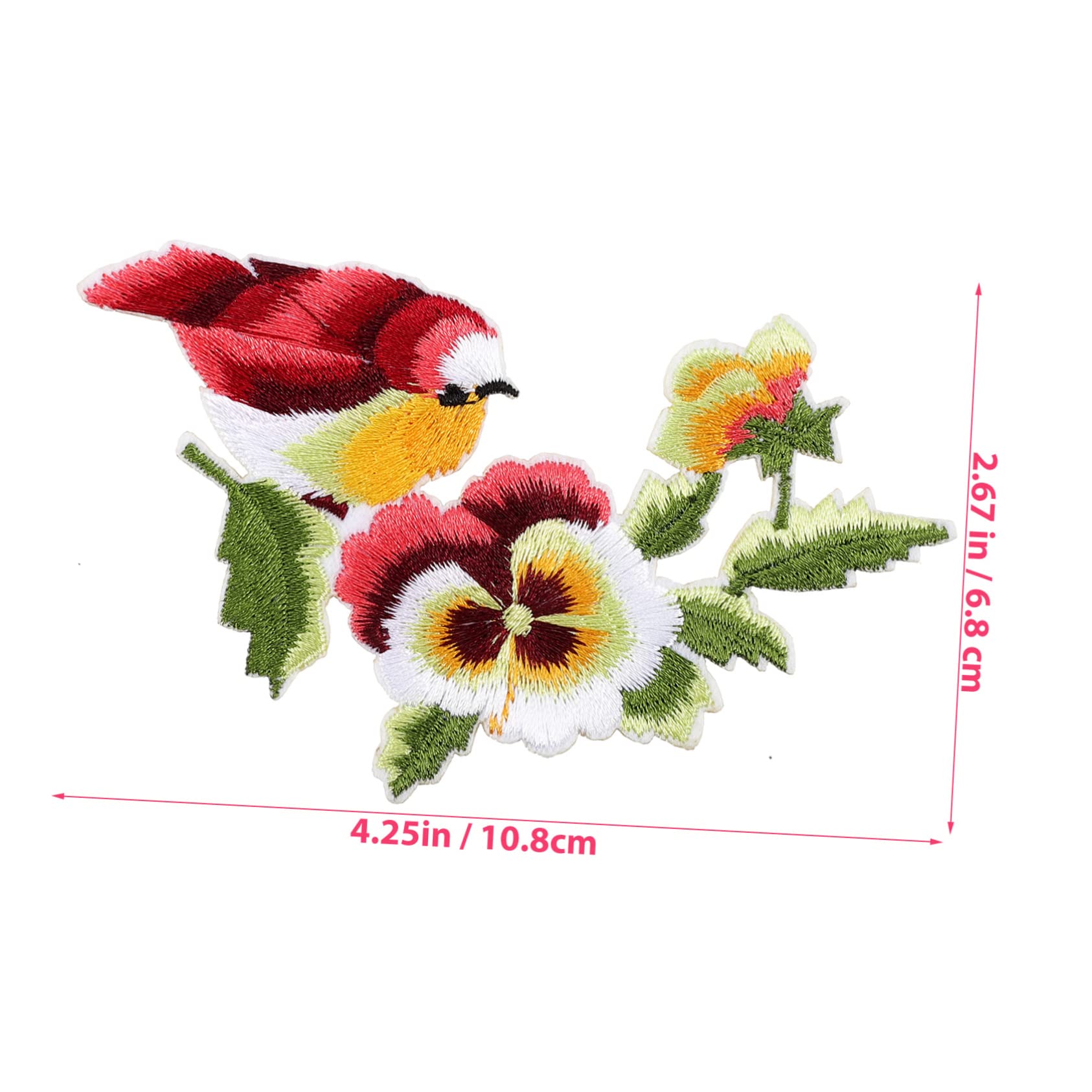 jojofuny 4 Set Toppe Ricamate Forma Per Abbigliamento Applicazioni Per Cucire E Decorare Patch Per Jeans E Facile Applicazione 15 Pezzi * 4