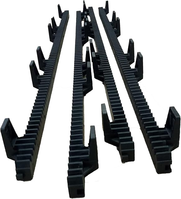 TOPENS RNH4 4pc Heavy Duty Gear Rack for 4 Meter Slide Door Operators Sliding Gate Openers