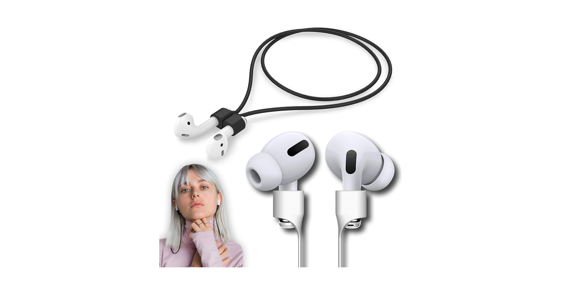 Amazon.com: cobcobb Ultra Strong Magnetic Airpod Pro Strap Anti