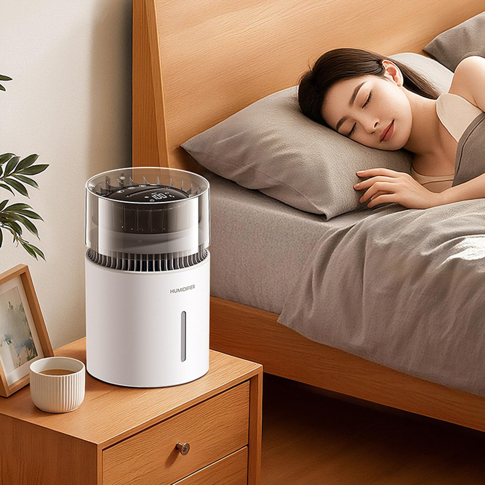 Umidificatore per Camera da Purificatore d'Aria per Camera da con Ioni