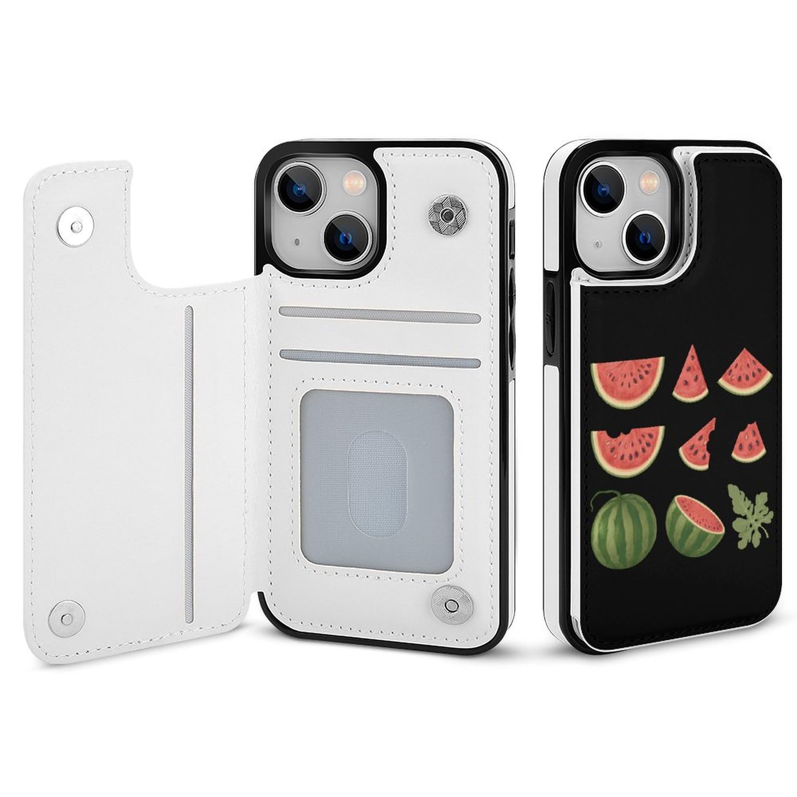 Amazon.co.jp: 【iPhone15 Pro Max ケース 手帳型】 西瓜柄 スイカ柄