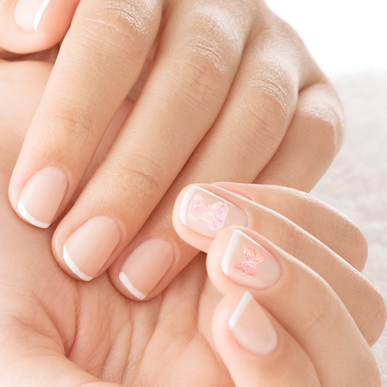 PACKOVE 3 Set Decorazioni Unghie A Con Accessori Per Nail Art Facile Applicazione Per Unghie Naturali E Artificiali Per Stili Unici E Personalizzati 2 Scatole*3