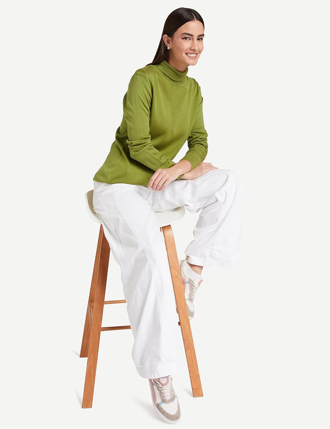 Amazon Brand - Symbol Women's Acrylic Casual High Neck Pullover Sweater offers donot miss 3 Amazon Brand - Symbol Women's Acrylic Casual High Neck Pullover Sweater offers donot miss