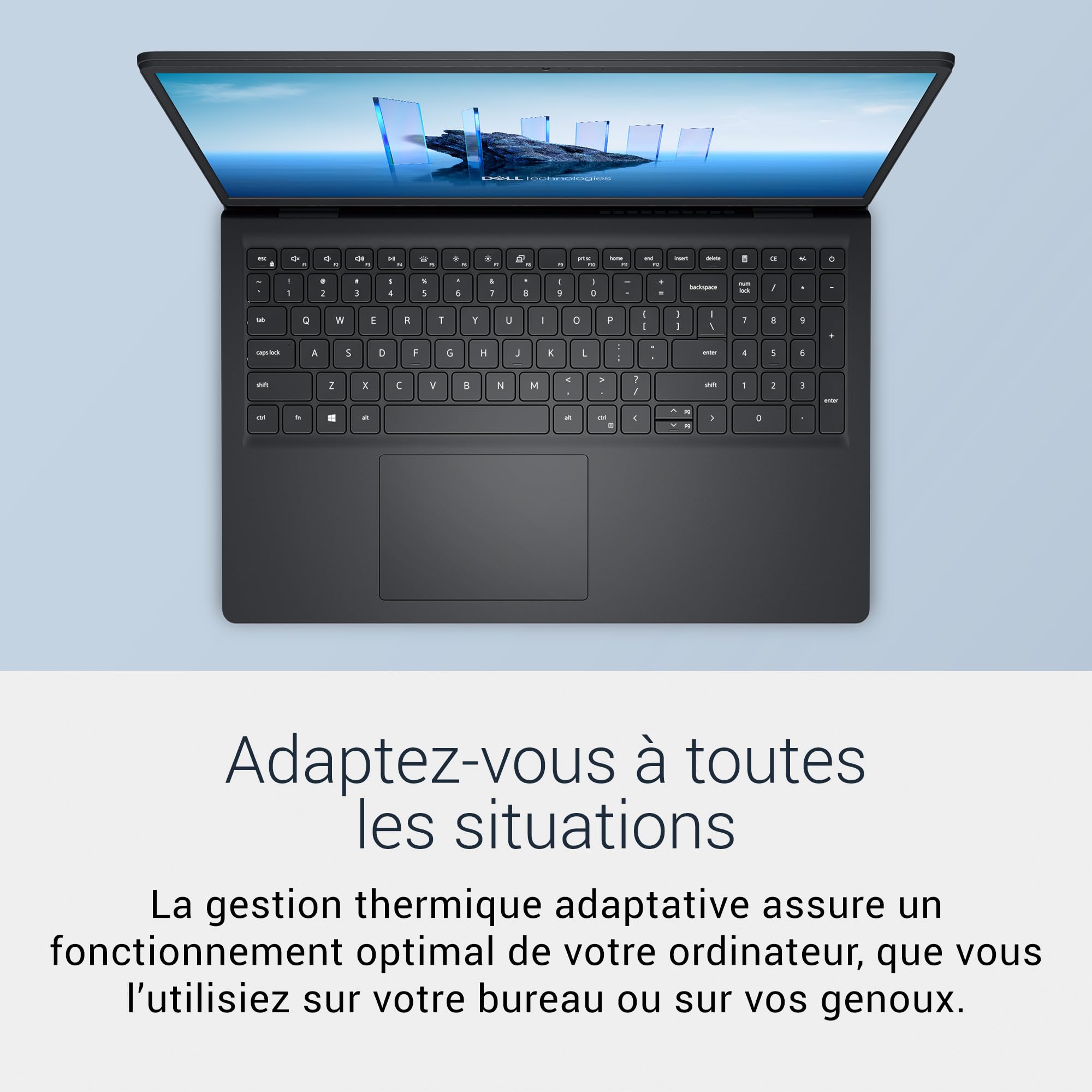 Dell 15 Portable - Intel Core 3 100U, 8GB RAM, 512GB SSD