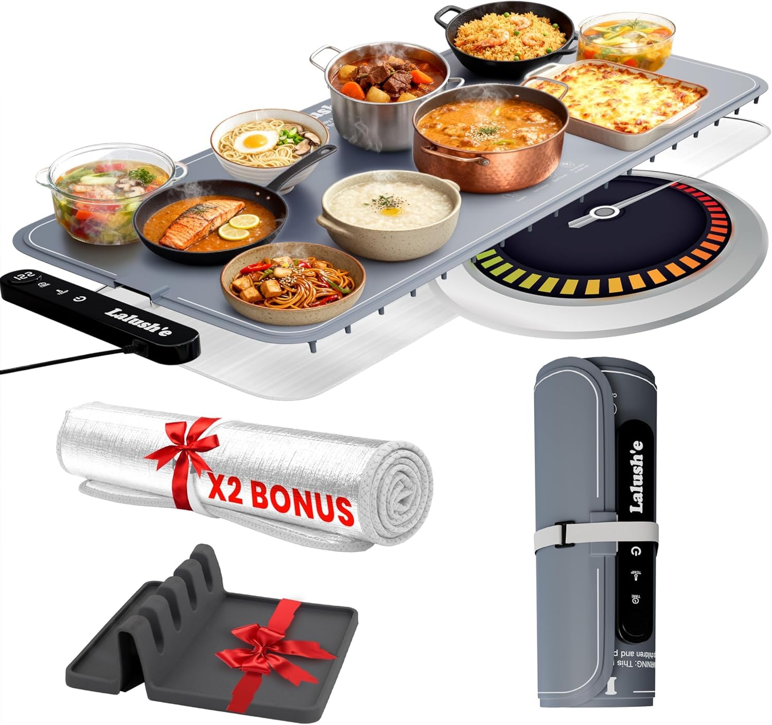 Lalush'e Electric Food Warming Mat XXL