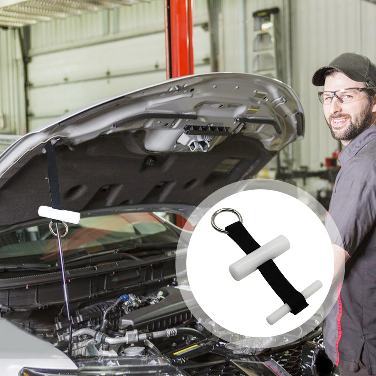 Outils De Positionnement De Pivot De Débosselage De Voiture Avec Crochet Et Tige Pour La Réparation De Débosselage Sans Peinture De Toit De Voiture