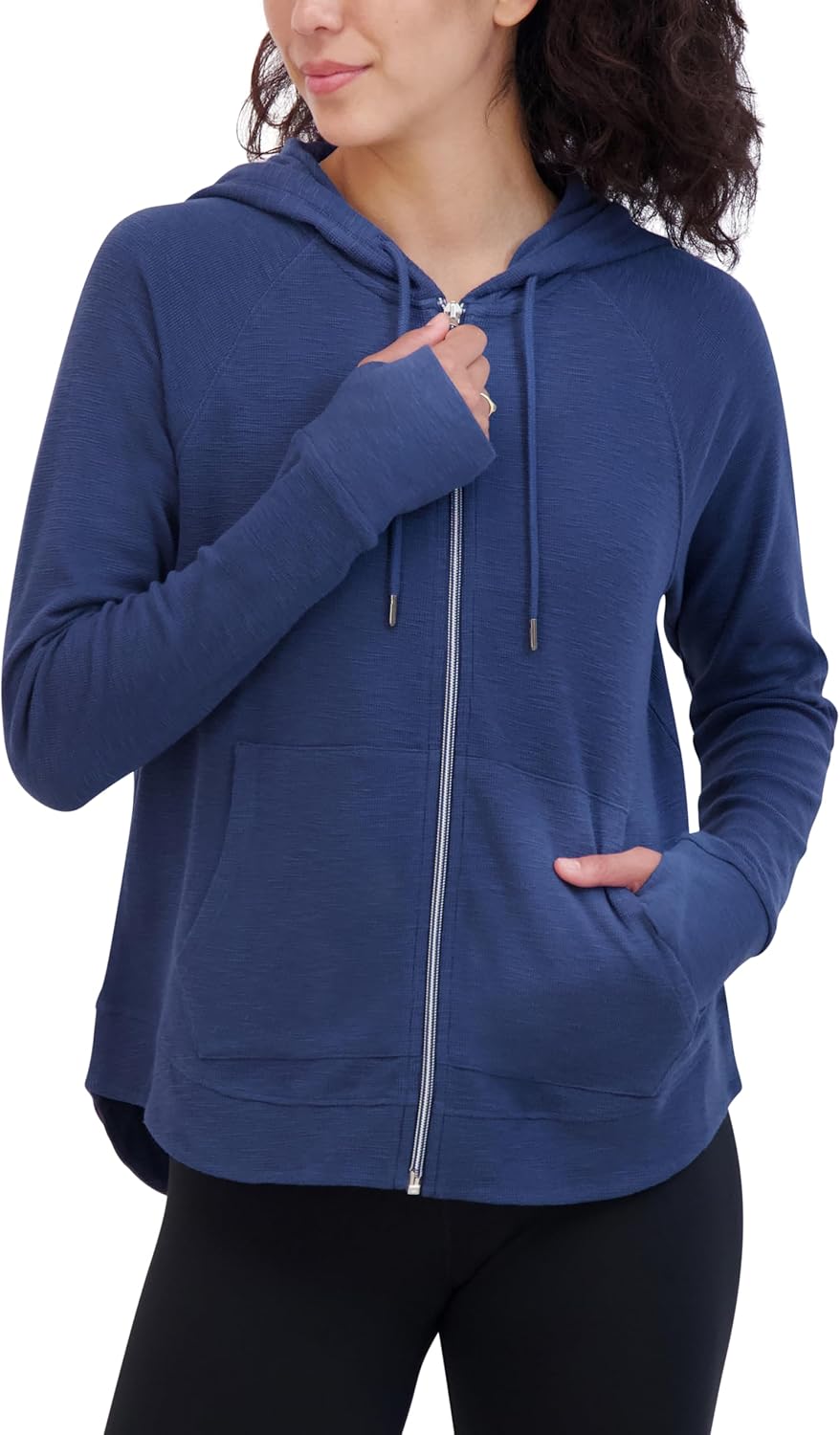 Sage Collective Women's Full Zip Hoodie – Buttery Soft Fabric, Drawstring Hood