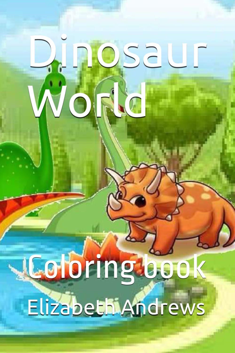 Dinosaur World: Coloring book