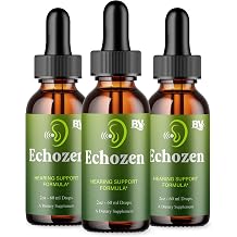 Echozen Tinnitus & Health Support Drops, Echo Zen 3 Pack - 6oz / 180ml