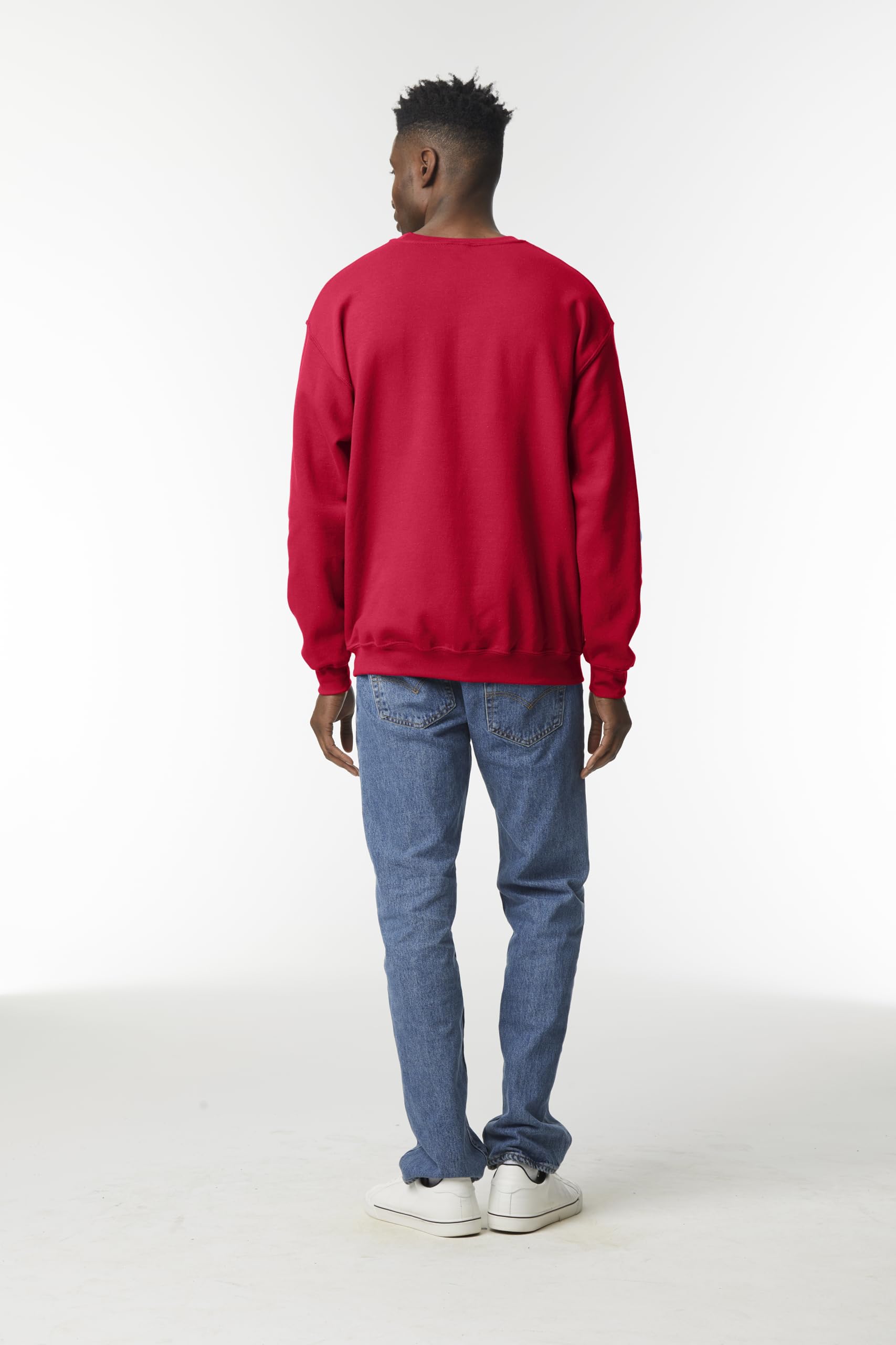 Sudadera para Hombre sin Capucha - Sudadera Cuello Redondo en Algodón Ideal para Ropa de Trabajo y Deporte - Disponible en Tallas S a 5XL