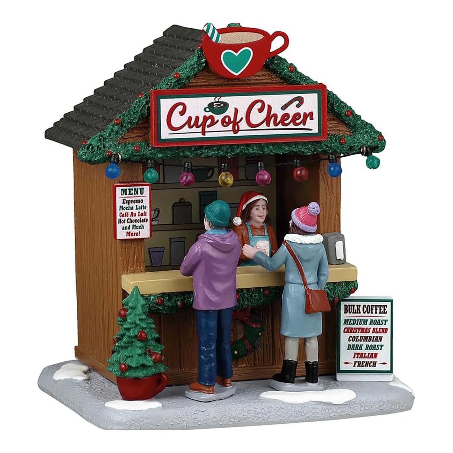Amazon.com: Lemax Christmas Village Cup of Cheer - 43712 : Home