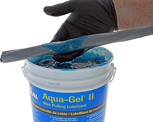 Miniatura 4 de IDEAL Electrical 31-378 Aqua-Gel II Electrical Pulling Lubricant - 1-Quart Squeeze Bottle, Blue, 32 Fl Oz (Pack of 1)
