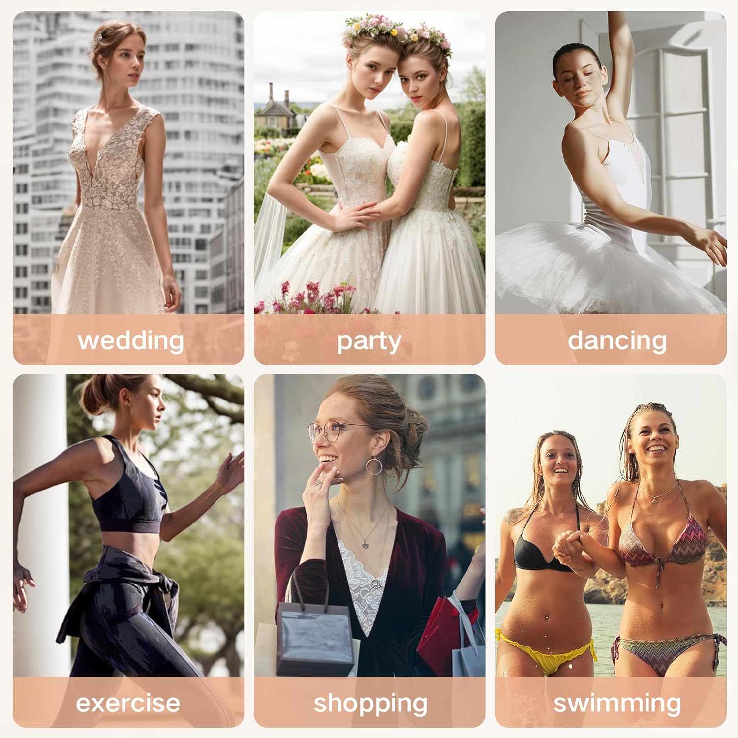 Nipple Covers for Women,Seamless Reusable Adhesive Silicone Nipple Pasties - Image 7