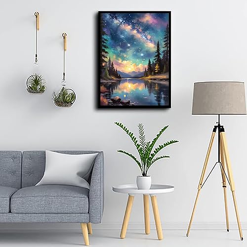 Miniatura 10 de GemZono Kits de pintura de diamantes para adultos, arte de diamantes de taladro completo de vaca y flor 5D, kit de arte de diamantes de vaca de las