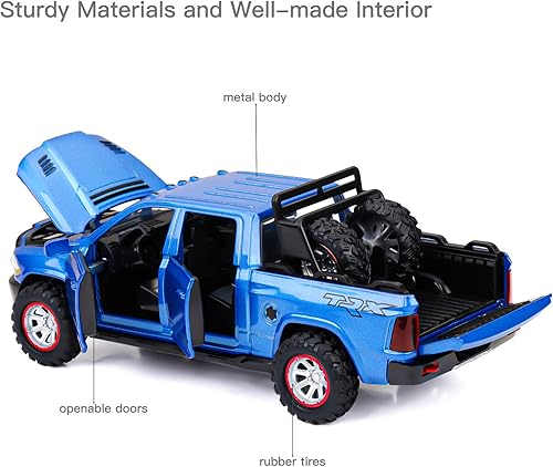 Miniatura 3 de RAM TRX 1500 Camiones de juguete para niños de 3 a 7 años de edad azul