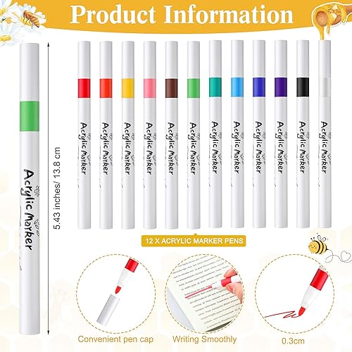 Miniatura 3 de Thyle Marco de sonograma de panal para baby shower con 12 marcadores, regalos de fiesta de baby shower, marco distintivo, libro de invitados, imagen