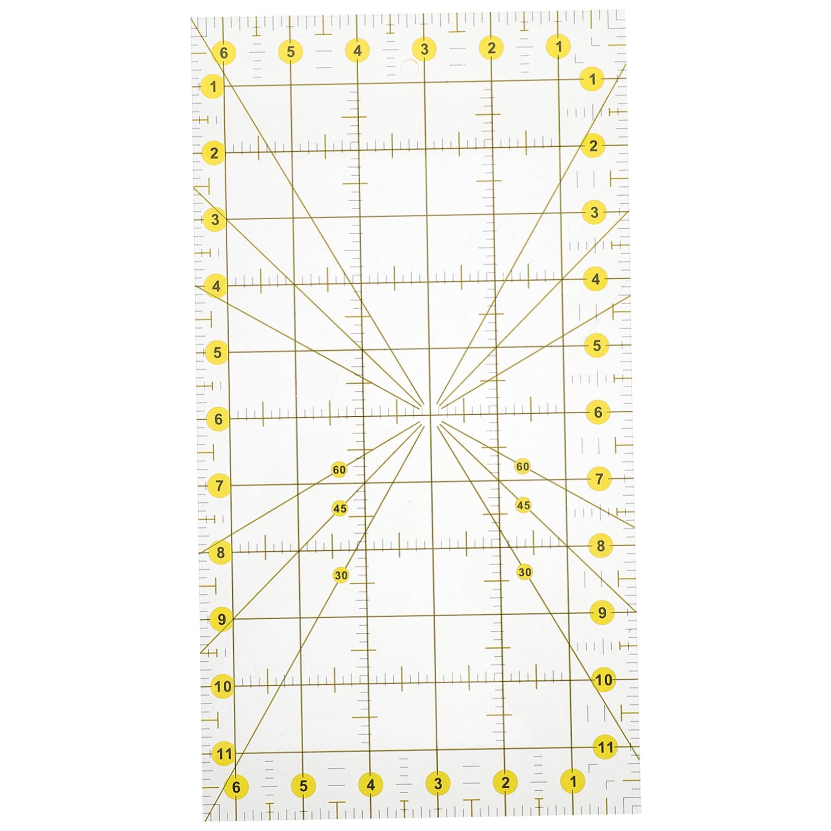 Durchsichtiges Pvc Patchwork Lineal zum Nähen und Zuschneiden