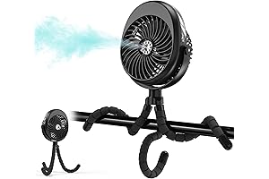 Misting Baby Stroller Fan: A Cool and Gentle Breeze for Your Little One