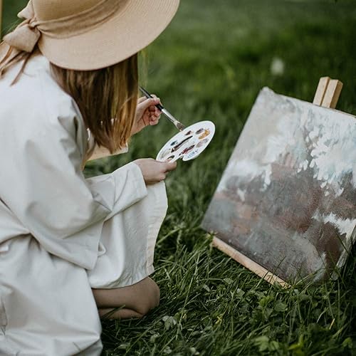 Miniatura 5 de PHOENIX - Lienzos estirados de algodón para pintura, 6 unidades de 11 x 14pulgadas, 13oz, perfil imprimado de 34de pulgada para artistas