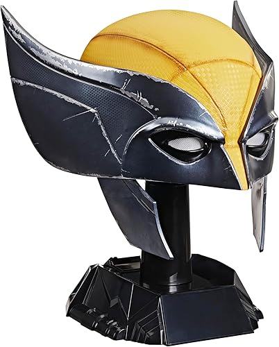 Marvel Legends Series Wolverine Premium Roleplay Mask, Ye… - 1