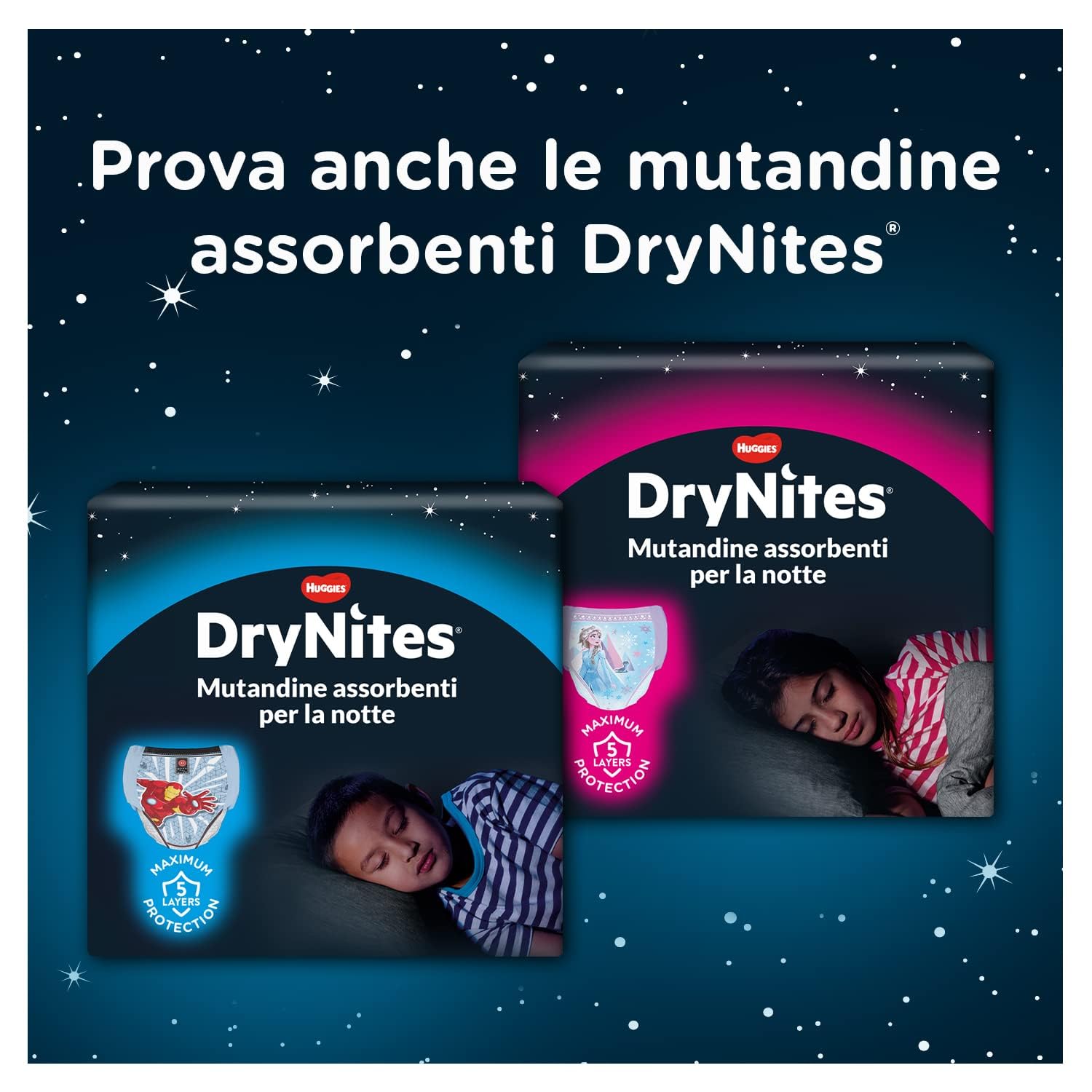 Drynites Traverse assorbenti, Salvamaterasso Adesivo, Con strato assorbente, Protezione Totale, Impermeabili, 7 Pz