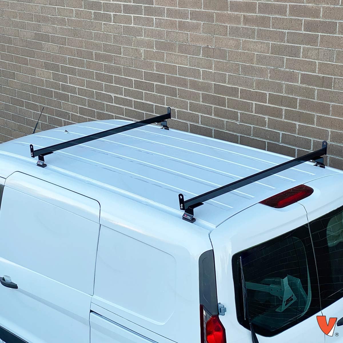 2 Bar Rack System for The Transit Connect 2014-On Black
