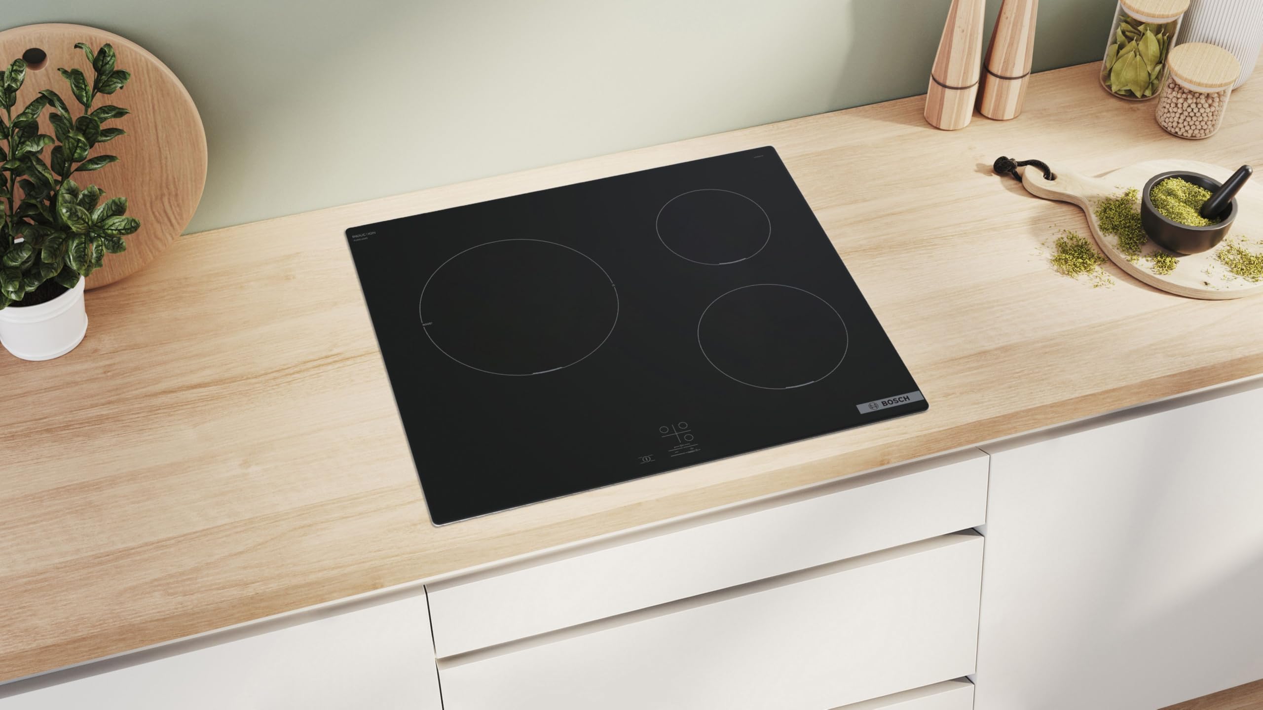 Bosch PUC611AA5E Série 2 - Plaque induction, PowerBoost