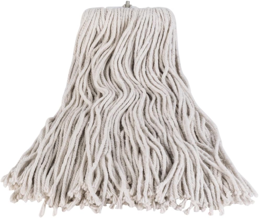 T.W Evans Cordage C1012 Evandale Cotton Mop Head, 12-Ounce, 12-Pack
