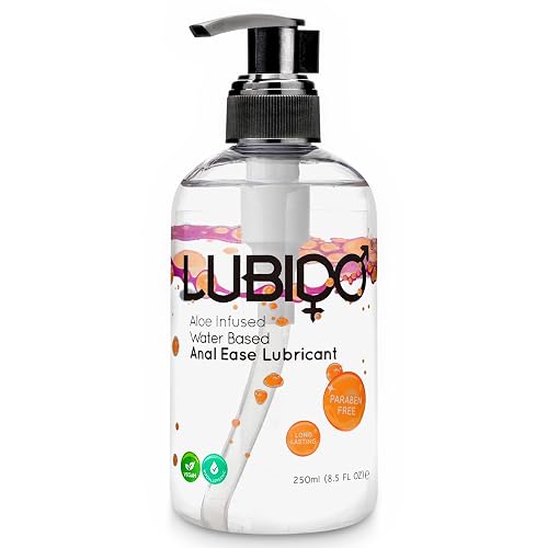 Lubido Aloe Infused Anal Ease Water Based Gel Lube - 250ml