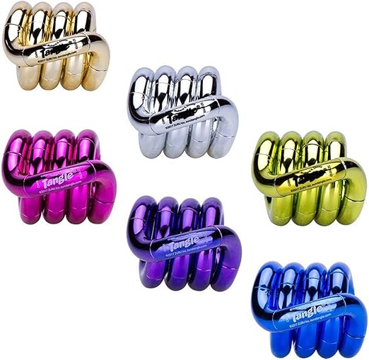 TANGLE Jr Metallic -Silver : Toys 