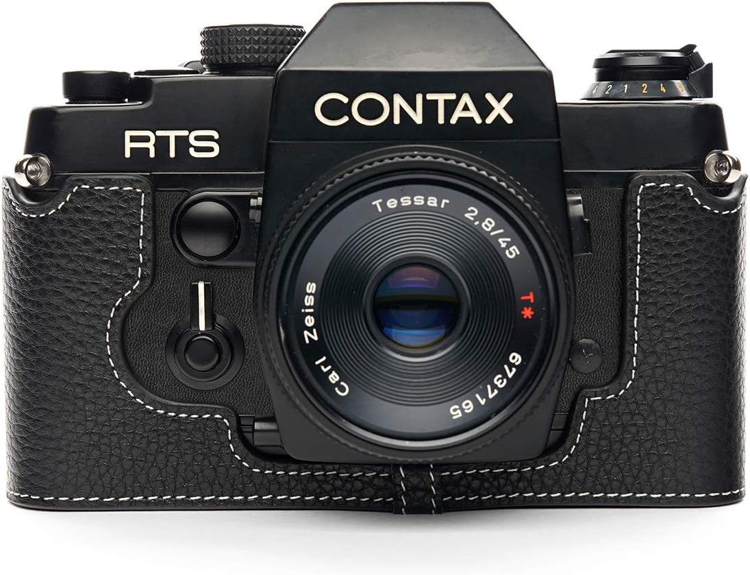 Amazon.co.jp: BolinUS Contax RTSケース ハンドメイド 本革 ハーフカメラケース バッグカバー Contax ...