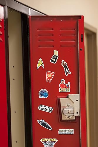 Miniatura 6 de Star Trek - Paquete de calcomanías de vinilo troquelado de lujo grandes paquete variado de calcomanías para laptop botella de agua álbumes de