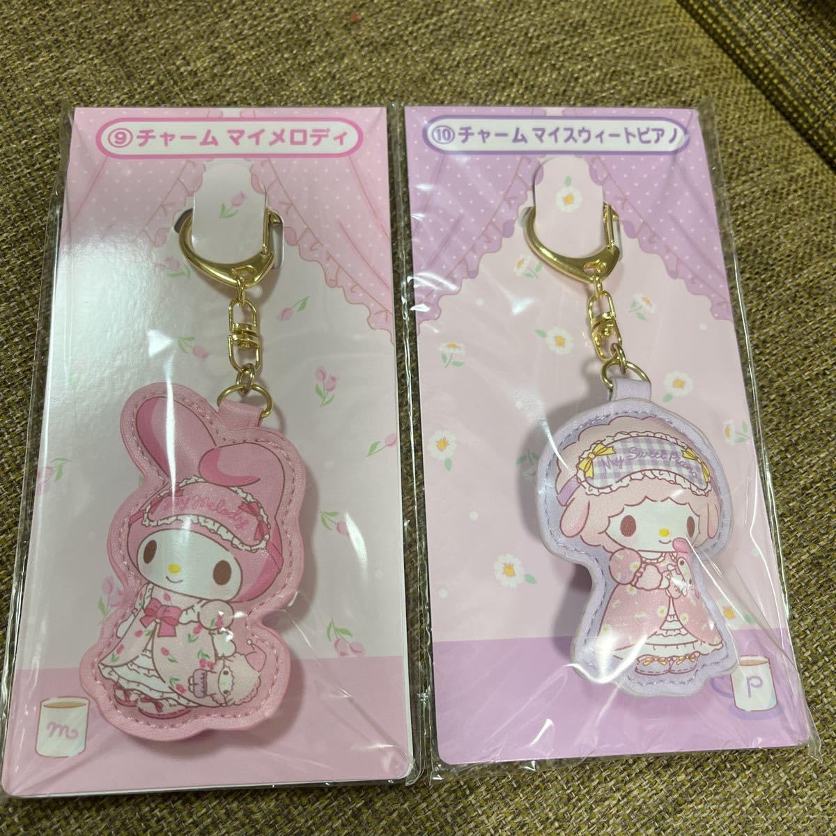Amazon.co.jp: くじ マイメロディ＆マイスウィートピアノ チャーム 2点 