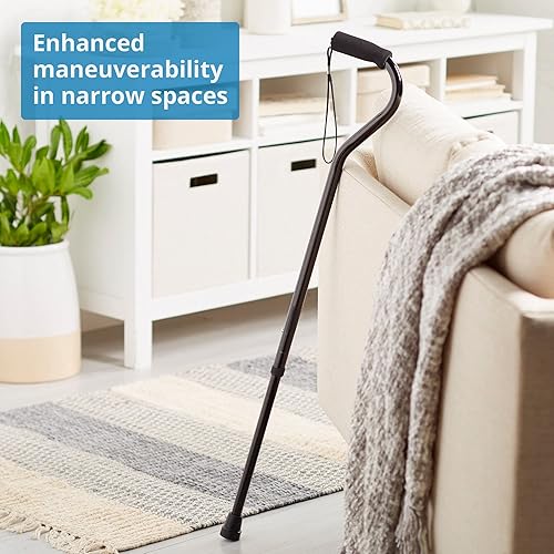 Miniatura 4 de 13063860 Offset Cane McKesson Aluminio 30 a 39 Pulgadas Altura Negro