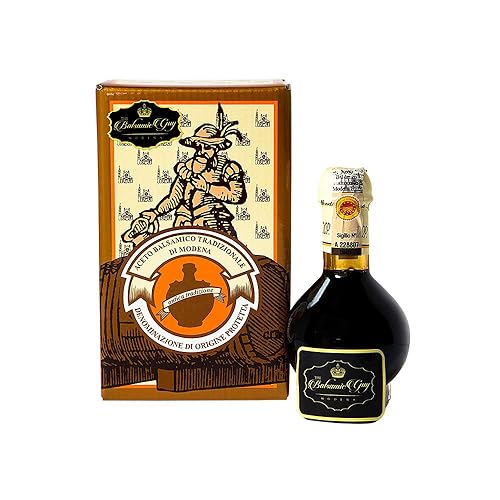 Vinagre balsámico de Modena Traditional, de 12 años, certificado DOP Mejor puntaje en el The Consortium of Modena Aceto Balsamico Tradizionale
