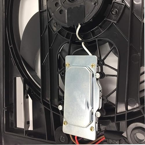 Miniatura 7 de Ensamble de ventilador de refrigeración del radiador PartsFlow para BMW 325Ci330Ci320i325i325xi330i323Ci323i328Ci328i 1999-2006 64546905076