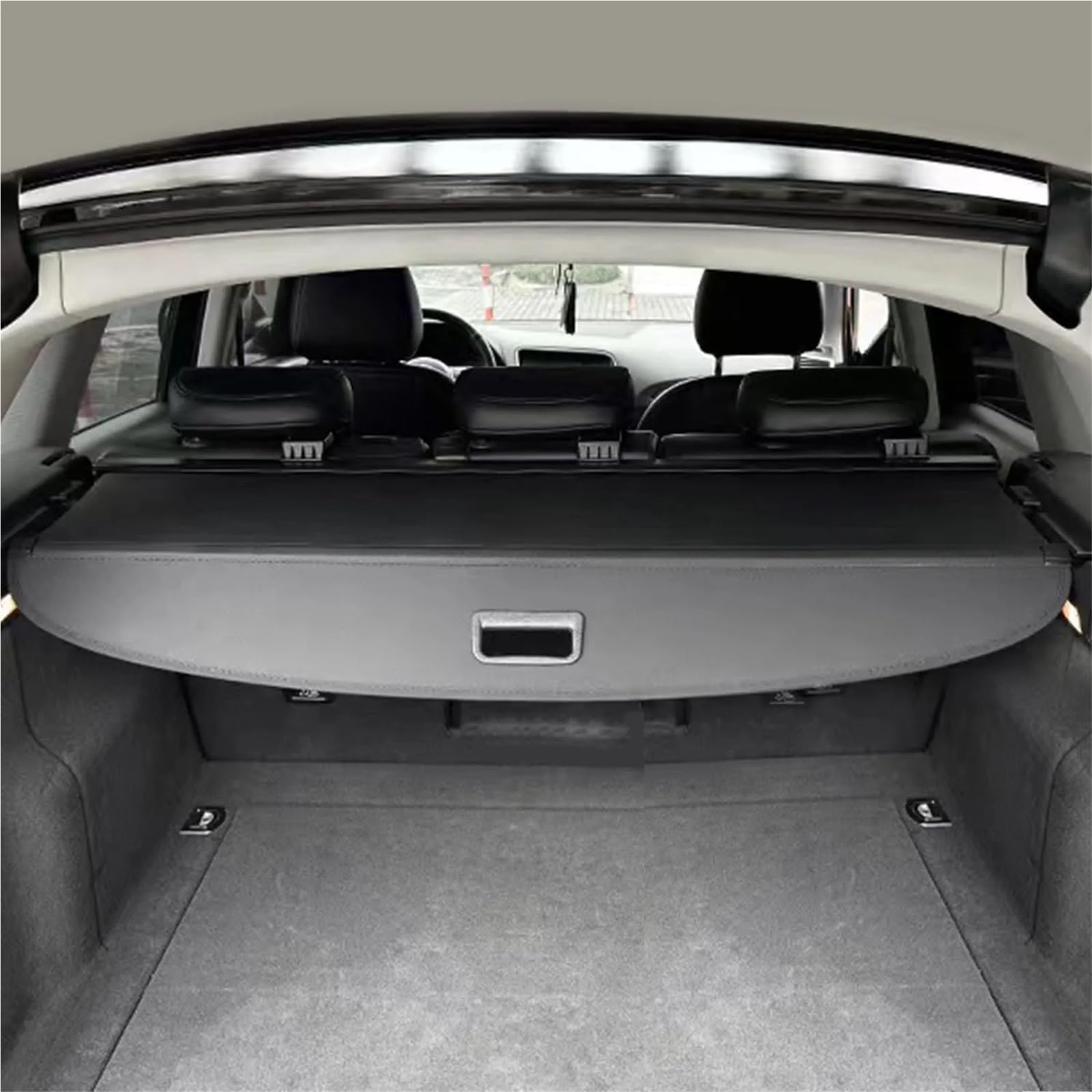 éTagèRe ArrièRe RéTractable pour Coffre De Voiture Housse De Protection Rétractable Noire for Coffre Arrière De Voiture, Utilisation Adaptée pour Audi Q5 2010-2024, 1 Lot