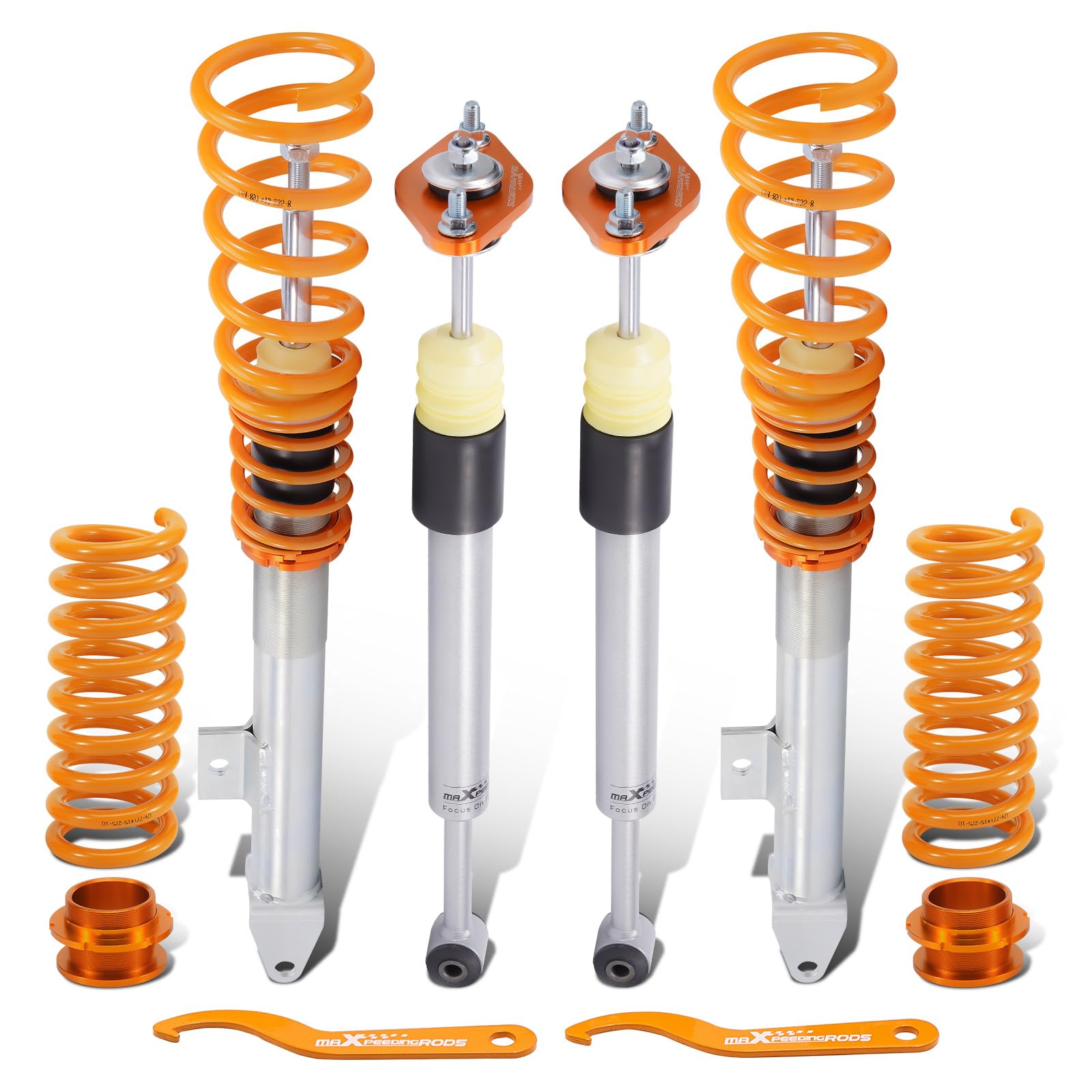maXpeedingrods Juego de suspensión de doble tubo para Chrysler 300C SRT8 para Dodge Magnum R/T 5.7L V8 RWD Sedán 2005-2010