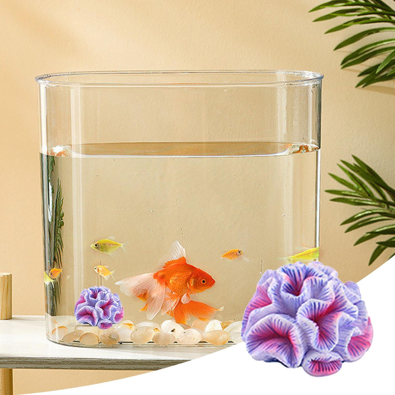 Corail de mer Artificiel pour travaux manuels, Petits coraux, décoration paysagère, décoration de Paysage pour Aquarium, Bureau, Terrarium d'animaux et