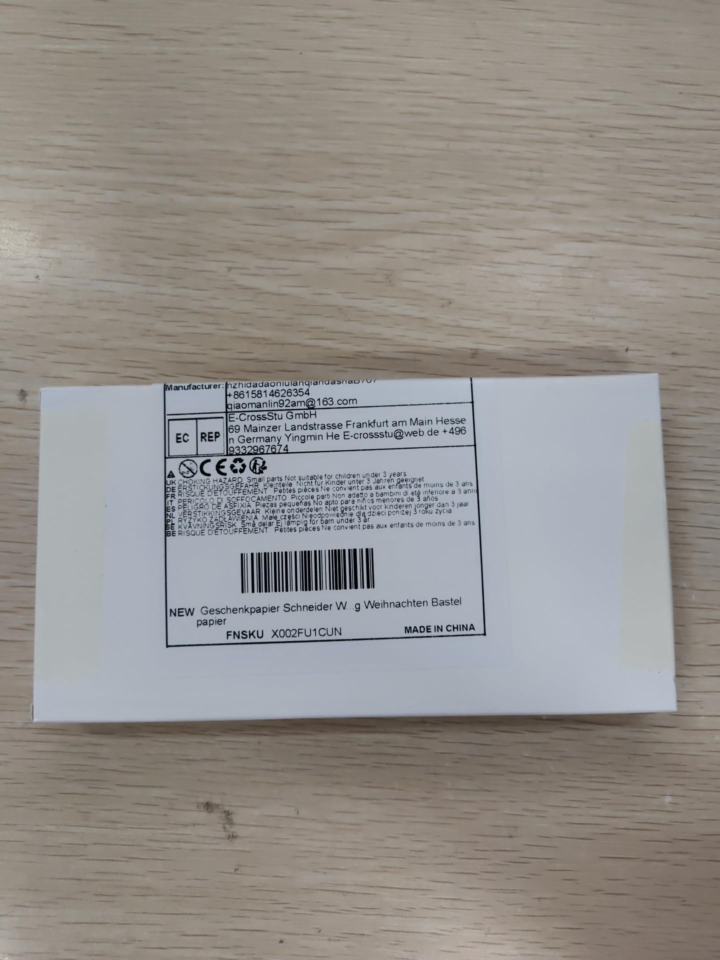 Nożyk do papieru prezentowego Schneider Wrapping Paper Cutter: 4 sztuki mini krajalnica do papieru z otwieraczem do listów, Gift Wrap Cutter na urodziny Boże Narodzenie papier do rękodzieła