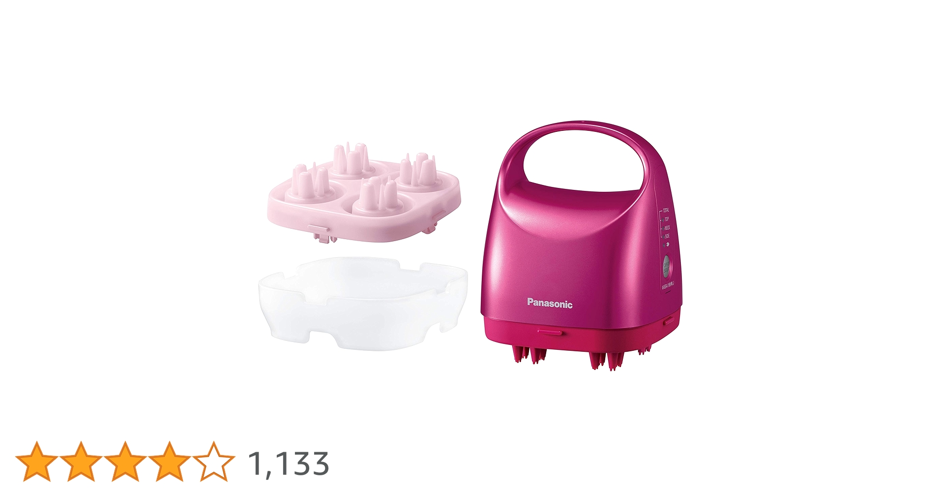 Panasonic EH-HE9A-P 頭皮エステ Amazon | パナソニック 頭皮エステ サロンタッチタイプ ピンク