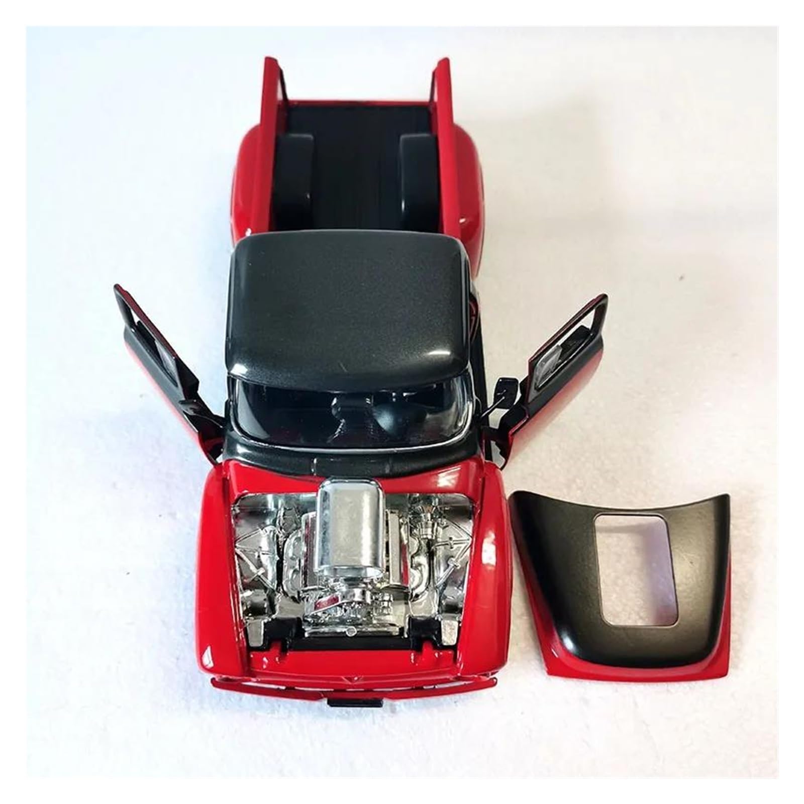 Metallo Scala Replica Modello Di Auto In Lega Simulazione Ford Pickup F100 Del 1956 1 24 Statico Da Tavolo Decorazione Collezione Hobby Veicoli Giochi Set