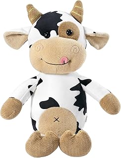 [LittleForBig] 愛いふわふわ縫いぐるみ【ハビー乳牛ちゃん】 ソフト抱き枕 プラッシュトイ 高さ30cm・40cm