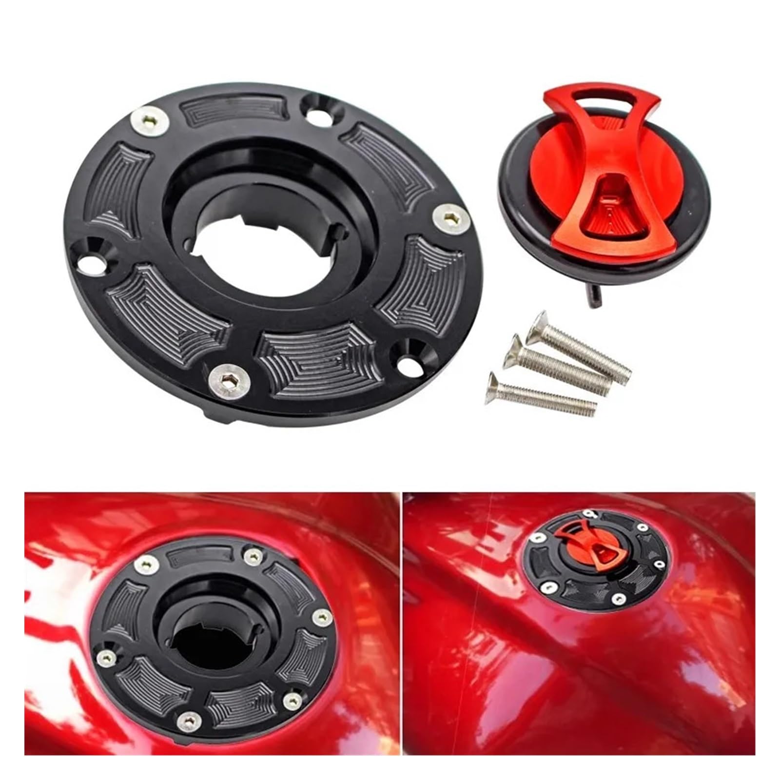 Tappo Serbatoio Tappo Serbatoio Carburante Per Triumph Daytona Speed | Tappo Serbatoio Di Precisione In Alluminio CNC, Facile Installazione, Design Elegante Per Triumph