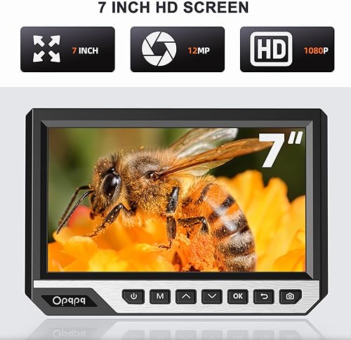 Miniatura 3 de Microscopio digital LCD microscopio biológico 2000X con lente digital y microbiana microscopio electrónico Opqpq con pantalla IPS de 7 pulgadas 10