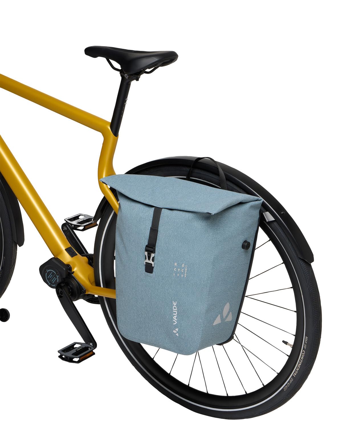 VAUDE Fahrrad Hinterradtasche ReCycle Commute Single, 20 Liter, wasserdicht verschweißt, Made in Germany