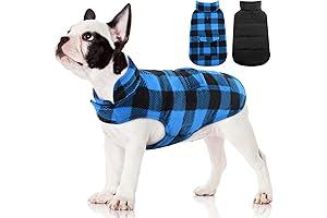 Kuoser Dog Winter Coat: The Plaid Perfection for Basset Hounds