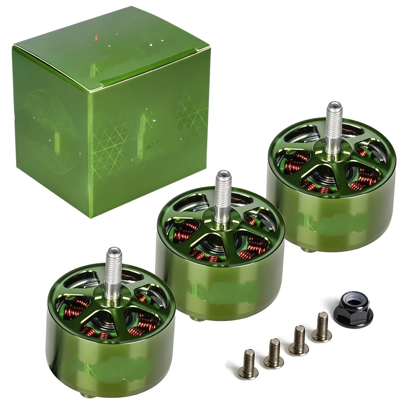 Drone, 4 pezzi, compatibili con il motore brushless FLASHHOBBY Mars M3115, motore LIPO 3-6S 900KV for drone FPV