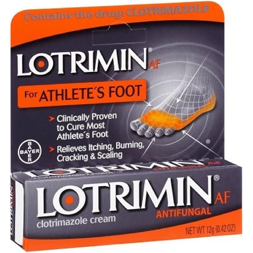 Lotrimin Lotrimin Af Antifungal Cream, 0.4 oz (Pack of 2)