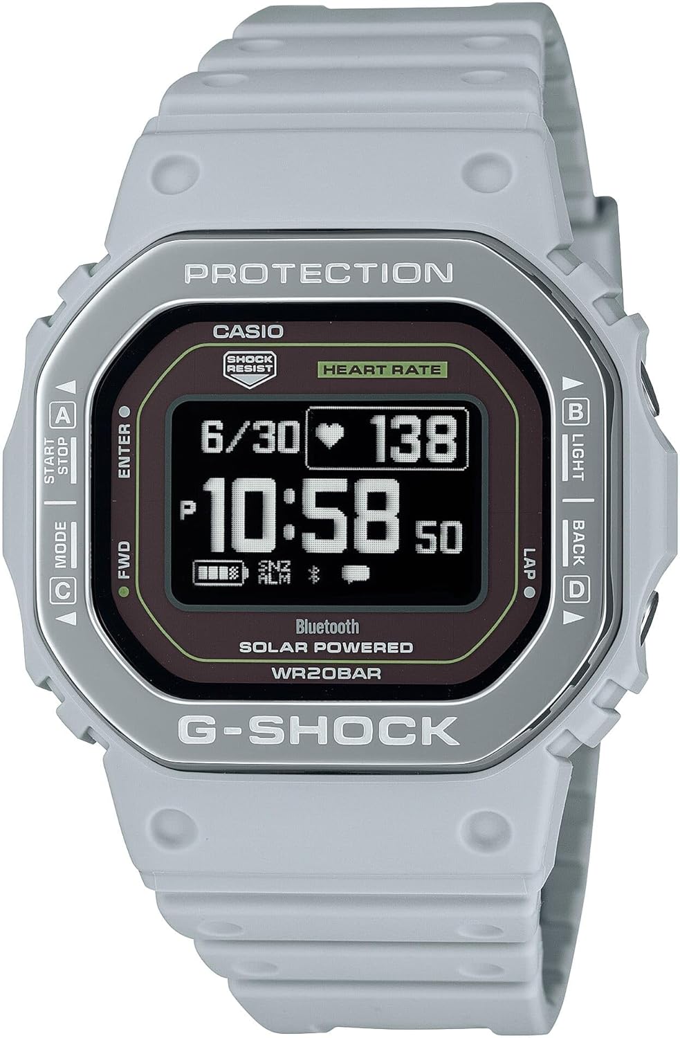 Casio DW-H5600MB-8A9 Mens G-Shock Move Digital Smartphone Link Bio-Based Resin Strap Solar 200M Watch